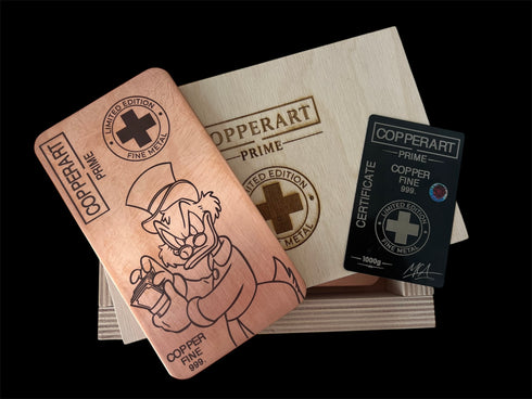 Pure Copper Ingot 999 – 1Kg - Limited Edition | Mr. CopperArte