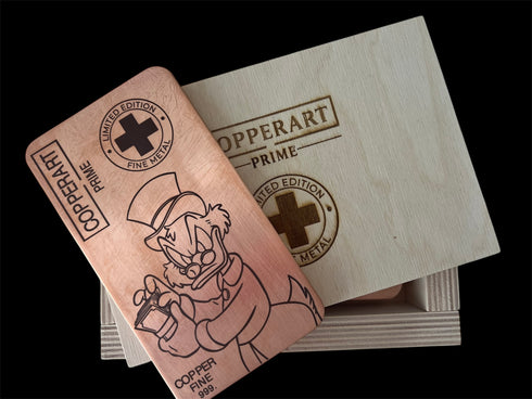 Pure Copper Ingot 999 – 1Kg - Limited Edition | Mr. CopperArte