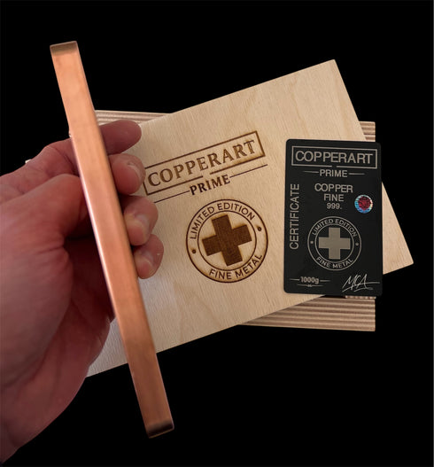 Pure Copper Ingot 999 – 1Kg - Limited Edition | Mr. CopperArte