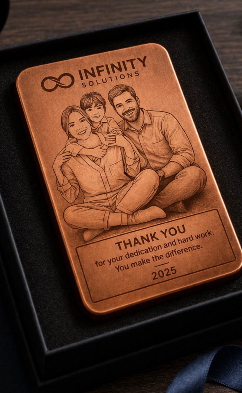 Custom - Pure Copper Ingot 999 – 1Kg - Limited Edition | Mr. CopperArte